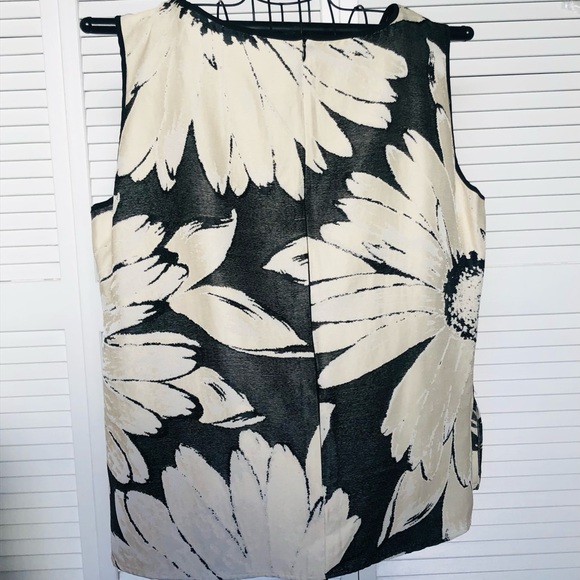 Jane Suttell 2 Piece Open Jacket & Shell Silk Sequin Plus Size ? 2XL Made USA - Picture 10 of 11